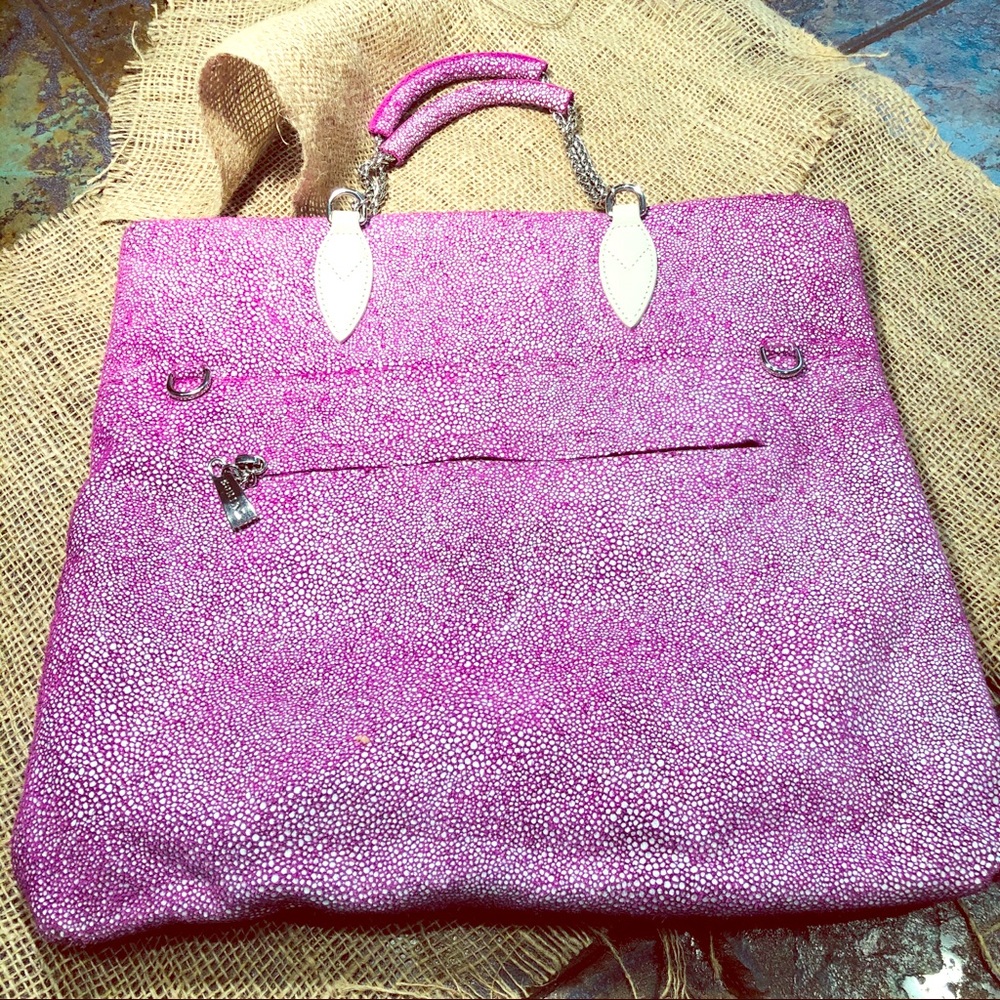 nwot sorial pink leather